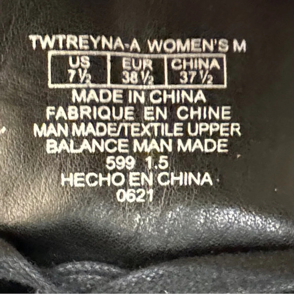 Tommy Hilfiger womens Treyna Ankle Boot BLACK SZ 7.5 - Picture 8 of 8